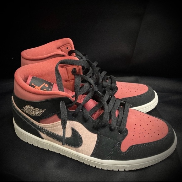 Air Jordan 1 Mid Canyon Rust - Picture 2 of 9